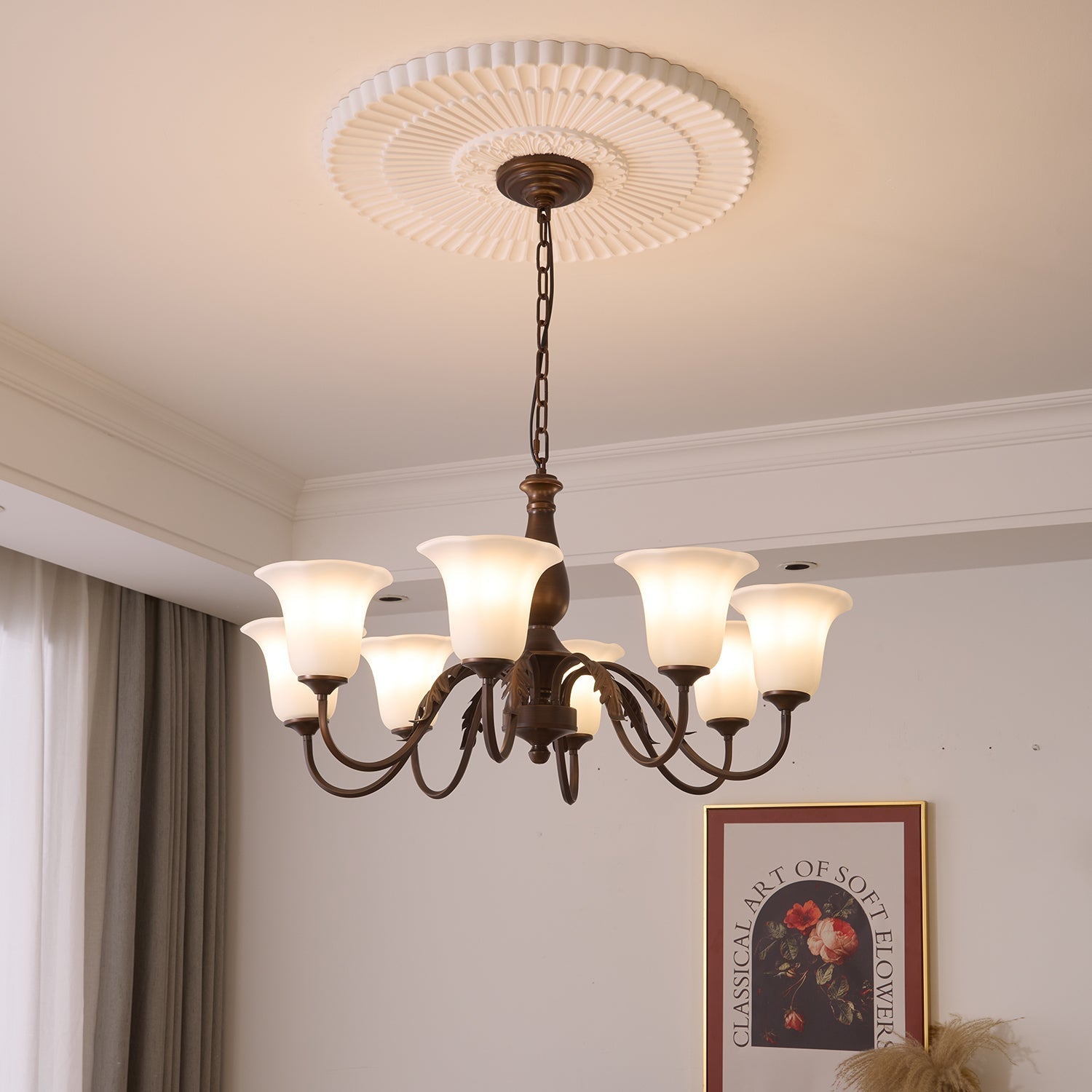 Aurelia Fleur Chandelier - Lamp Outdoor