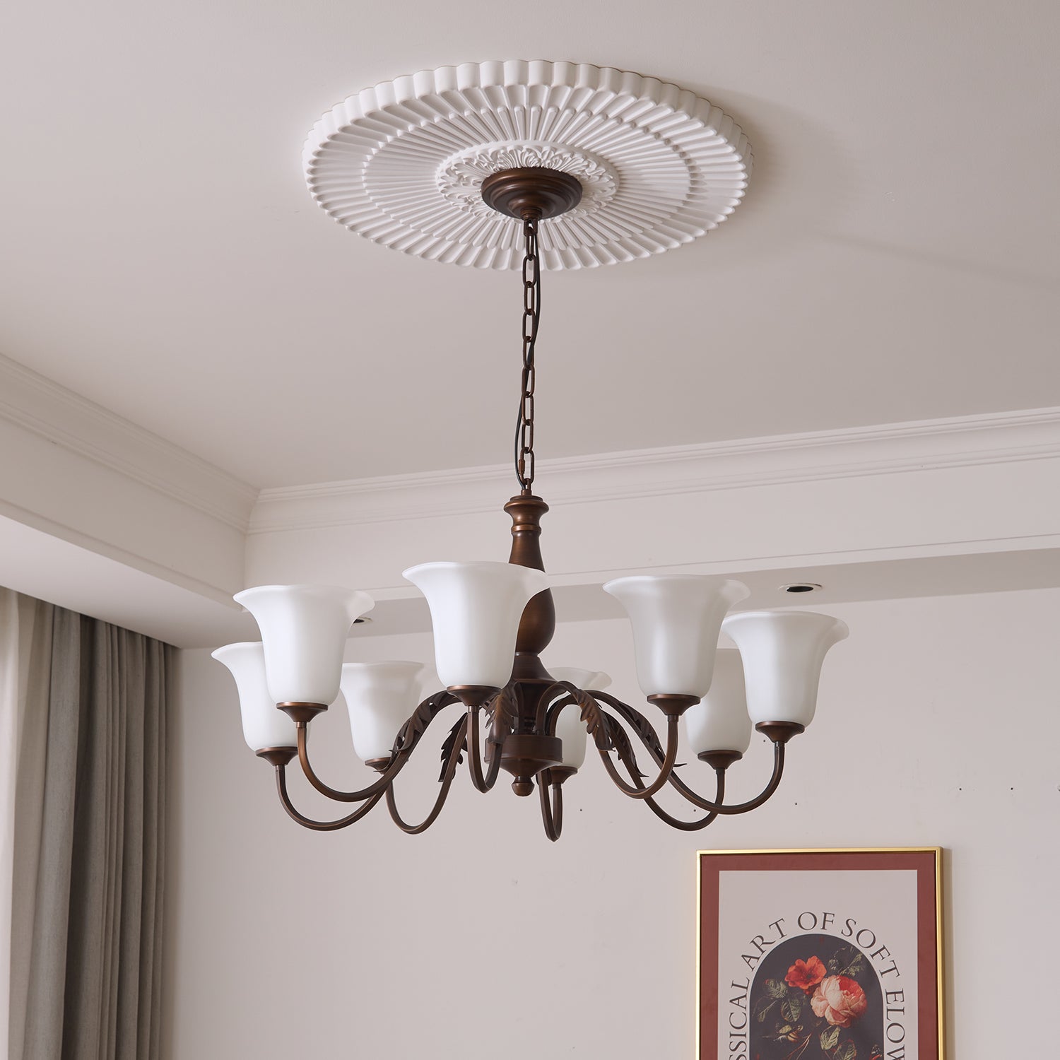 Aurelia Fleur Chandelier - Lamp Outdoor