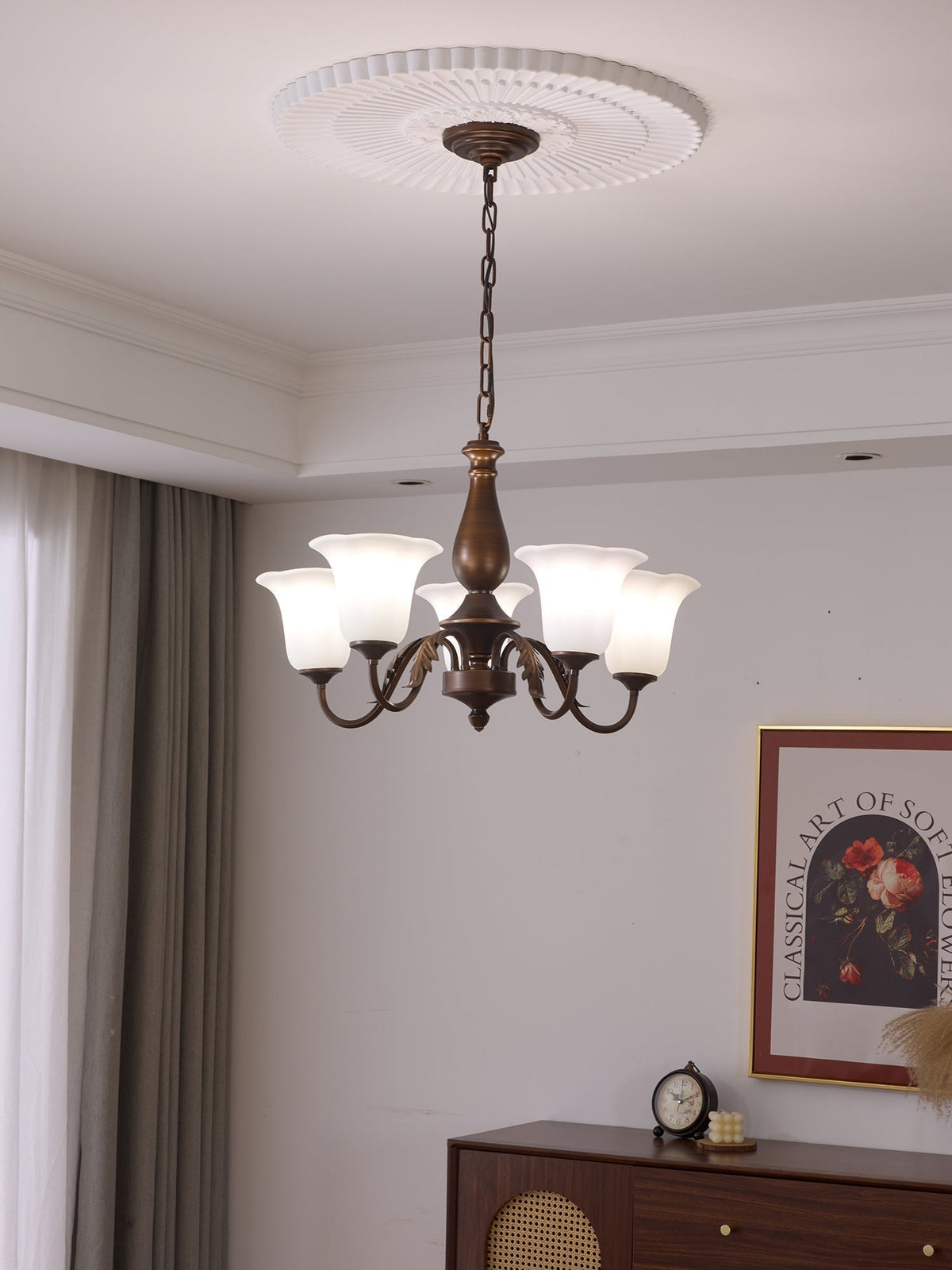 Aurelia Fleur Chandelier - Lamp Outdoor