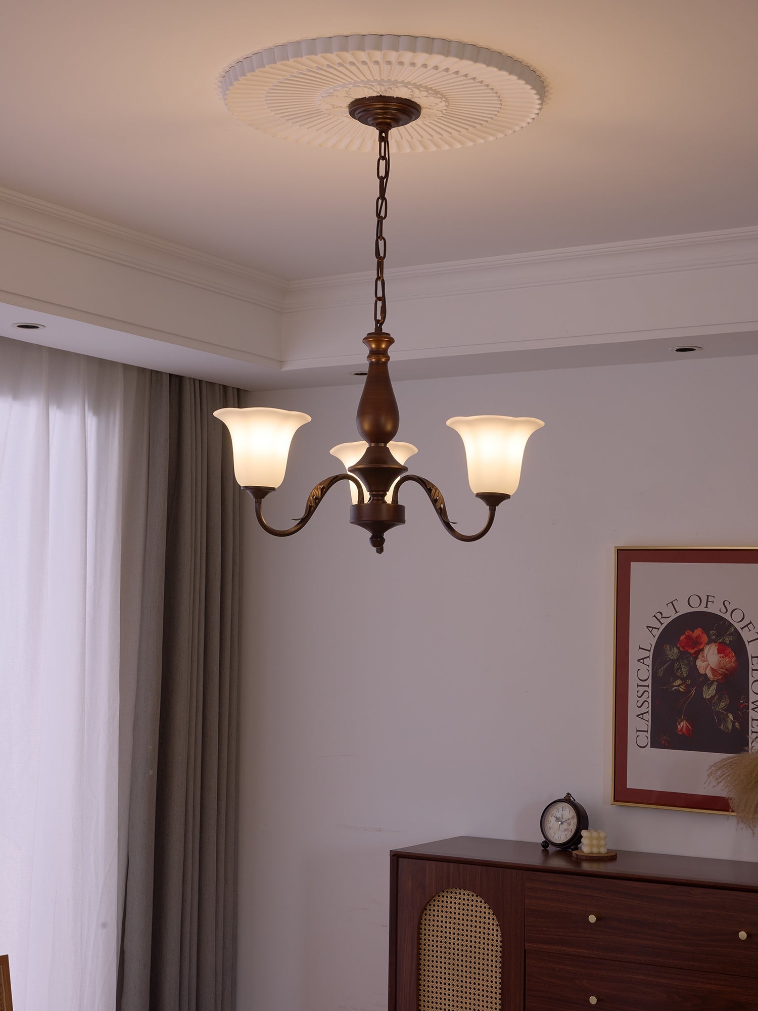 Aurelia Fleur Chandelier - Lamp Outdoor