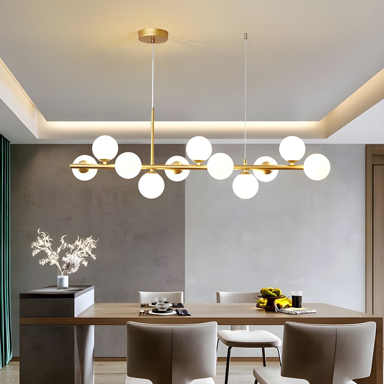 Aurelia Globe Chandelier - Lamp Outdoor