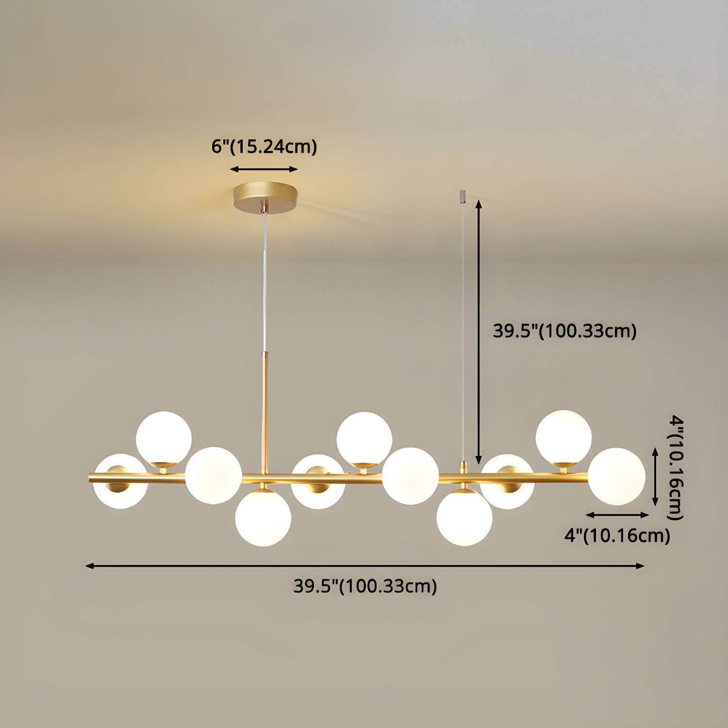 Aurelia Globe Chandelier - Lamp Outdoor