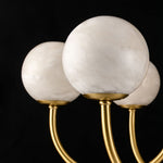 Alira Vintage Alabaster Chandelier Light - Letslighting
