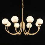 Alira Vintage Alabaster Chandelier Light - Letslighting