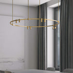 Ivrinir Ringed Brass Pendant Lamp - Lamp Outdoor