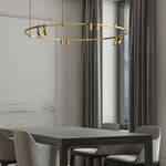 Ivrinir Ringed Brass Pendant Lamp - Lamp Outdoor