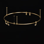 Ivrinir Ringed Brass Pendant Lamp - Lamp Outdoor