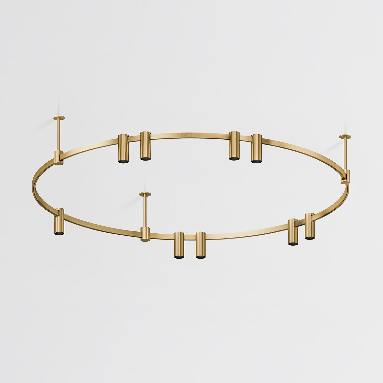 Ivrinir Ringed Brass Pendant Lamp - Lamp Outdoor