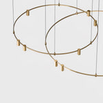 Ivrinir Ringed Brass Pendant Lamp - Lamp Outdoor