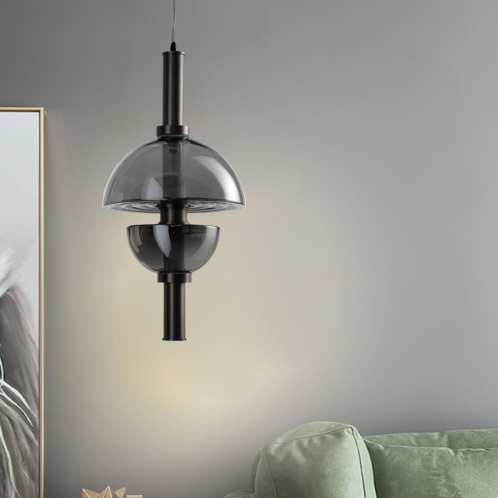 Aura Contemporar Glass Pendant Lamp - Lamp Outdoor