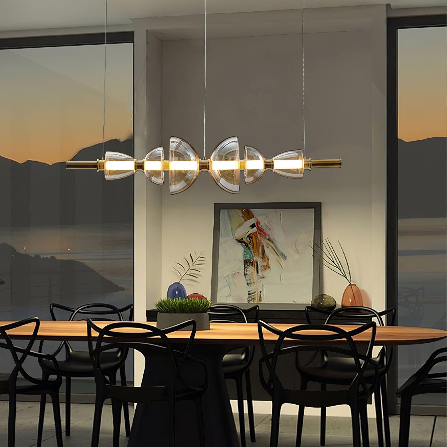 Aura Contemporar Glass Pendant Lamp - Lamp Outdoor