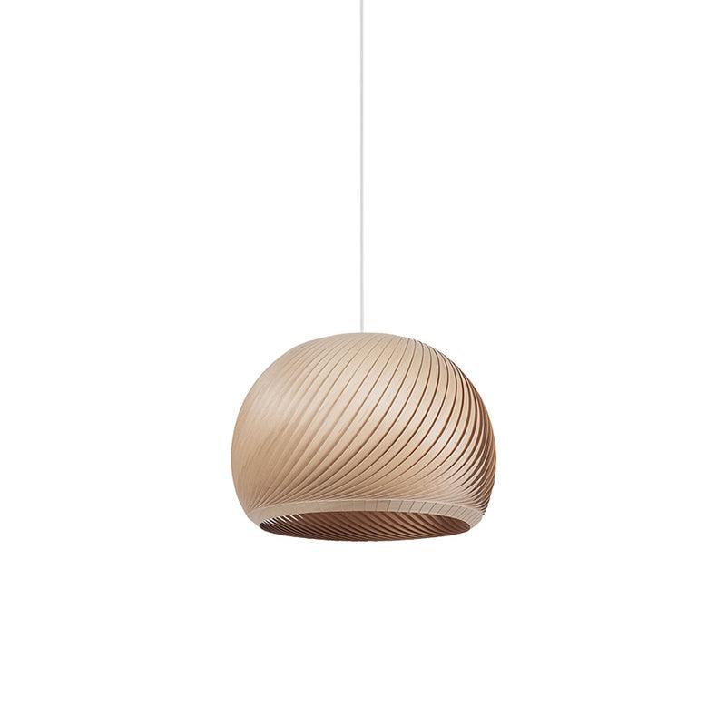 Spiral Vintage Wood Pendant Lamp - Lamp Outdoor