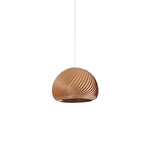 Spiral Vintage Wood Pendant Lamp - Lamp Outdoor