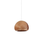 Spiral Vintage Wood Pendant Lamp - Lamp Outdoor