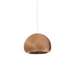 Spiral Vintage Wood Pendant Lamp - Lamp Outdoor