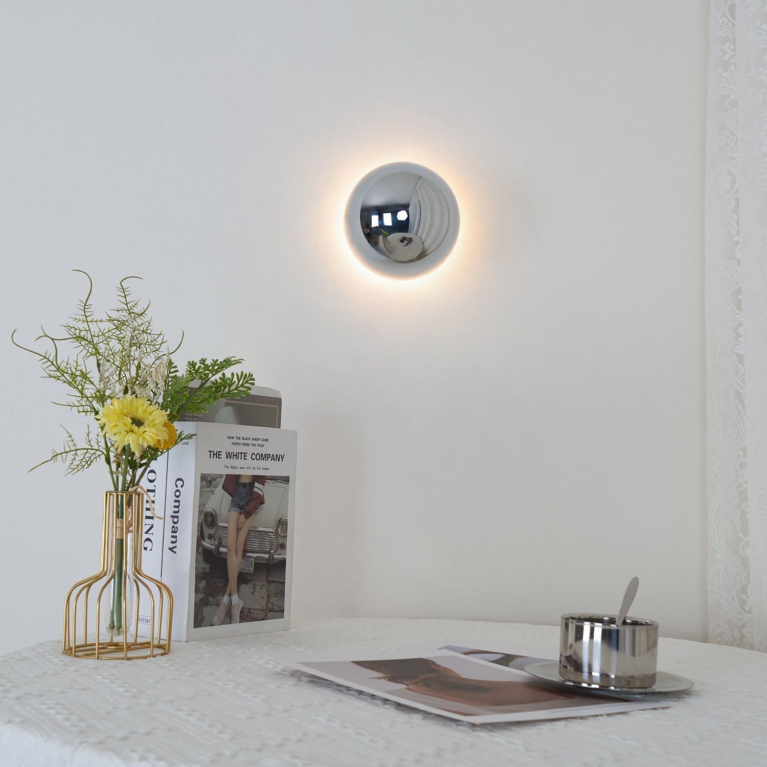 Aurum Sphere Wall Sconce - Lamp Outdoor