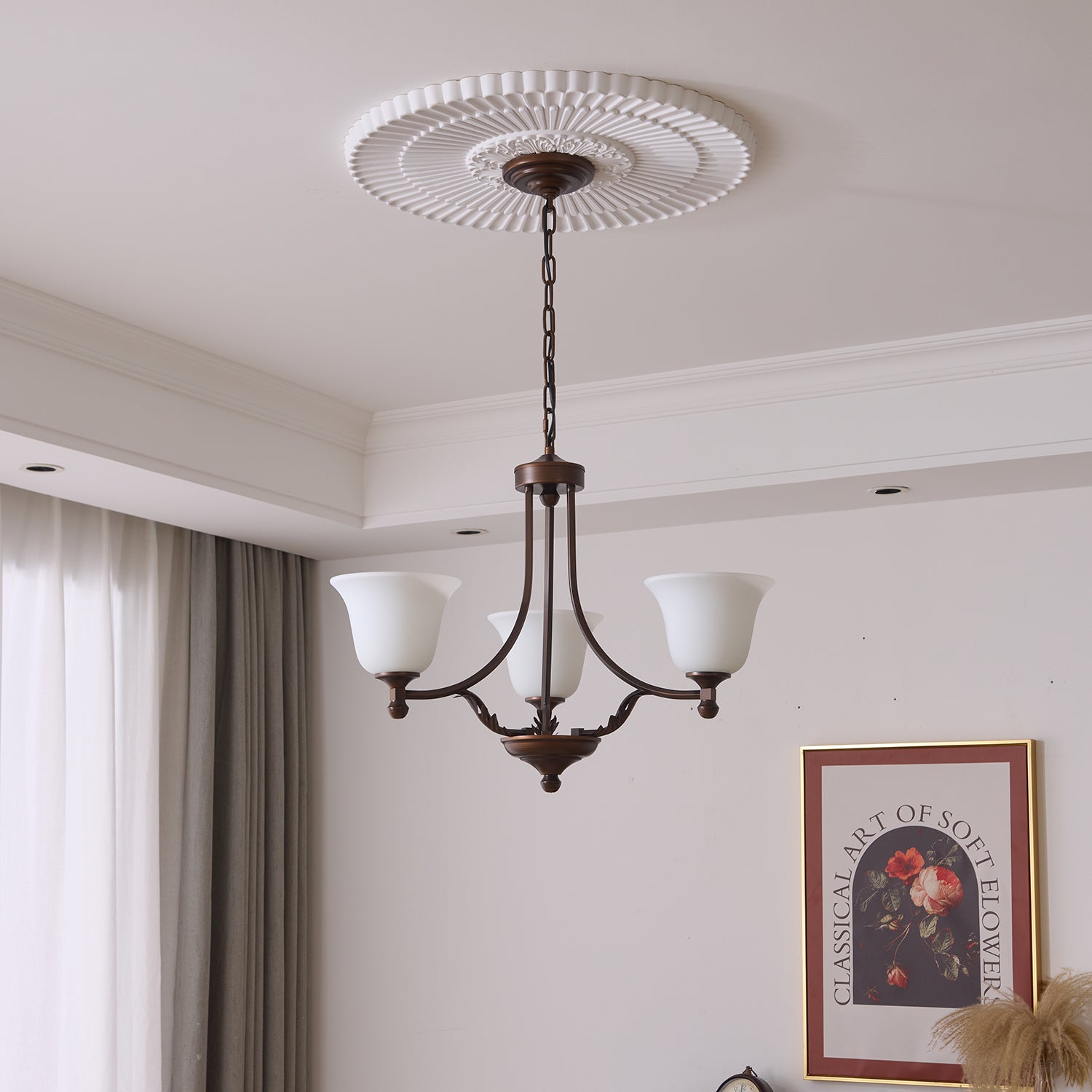 Aveline Bloom Chandelier - Lamp Outdoor