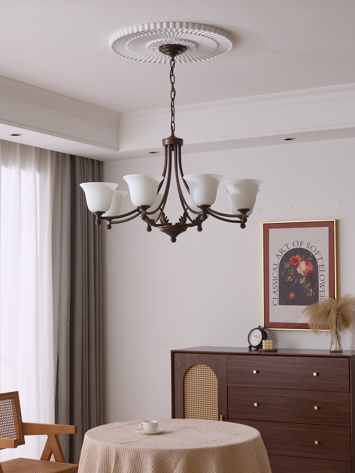 Aveline Bloom Chandelier - Lamp Outdoor