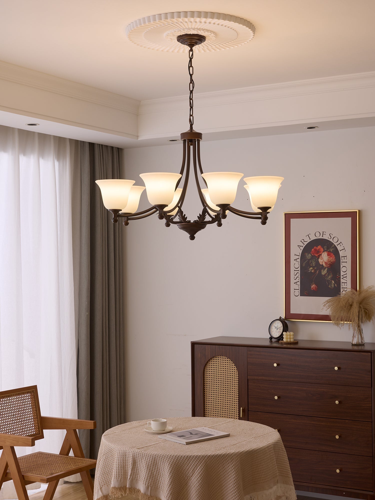 Aveline Bloom Chandelier - Lamp Outdoor