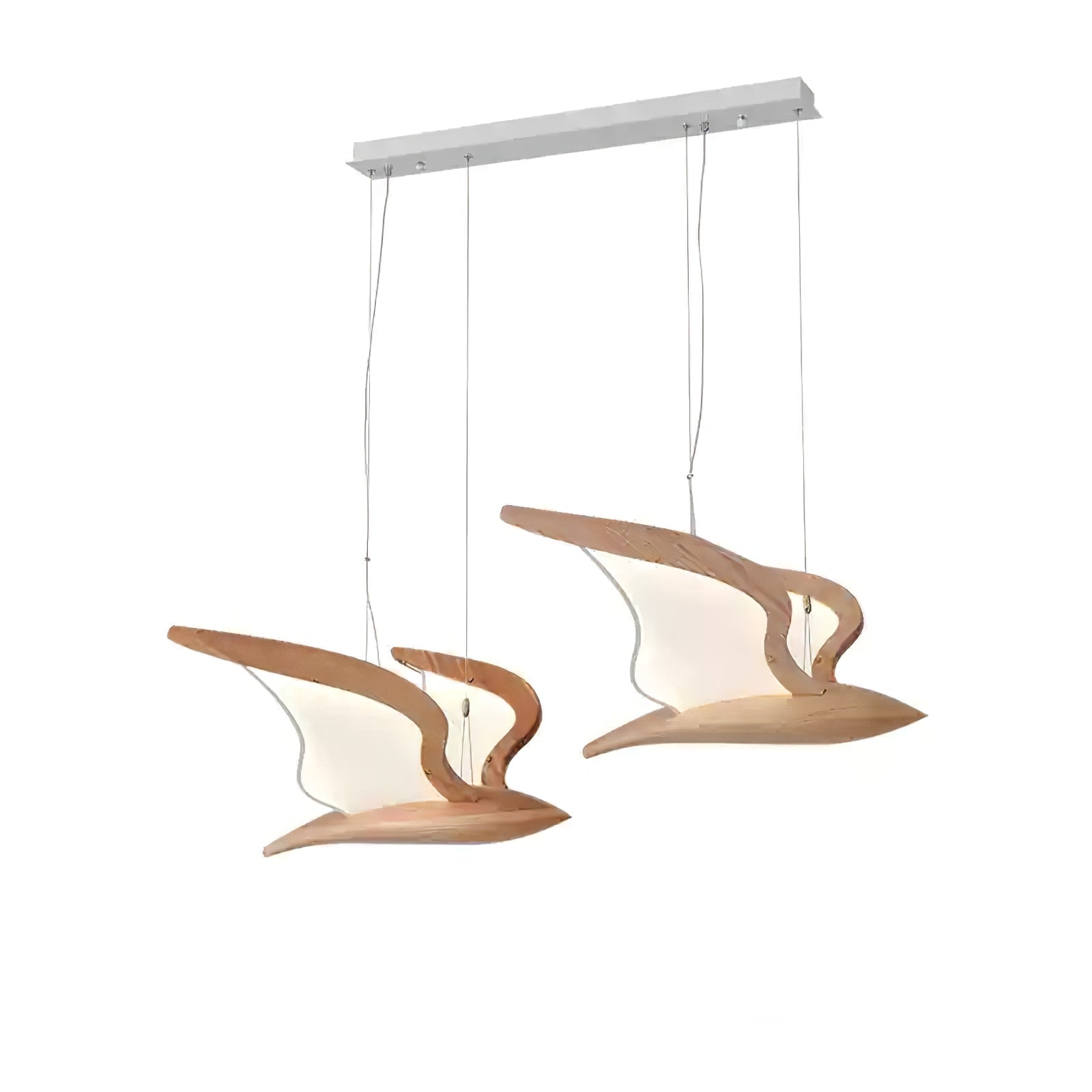Lyvynia Organic Wood Pendant Light - Lamp Outdoor