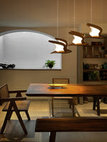 Lyvynia Organic Wood Pendant Light - Lamp Outdoor