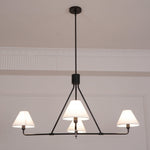 Aurora Chandelier Cone Shade Minimalist - Lamp Outdoor