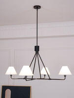 Aurora Chandelier Cone Shade Minimalist - Lamp Outdoor