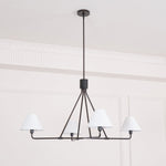 Aurora Chandelier Cone Shade Minimalist - Lamp Outdoor