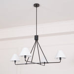Aurora Chandelier Cone Shade Minimalist - Lamp Outdoor