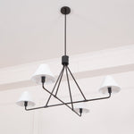 Aurora Chandelier Cone Shade Minimalist - Lamp Outdoor