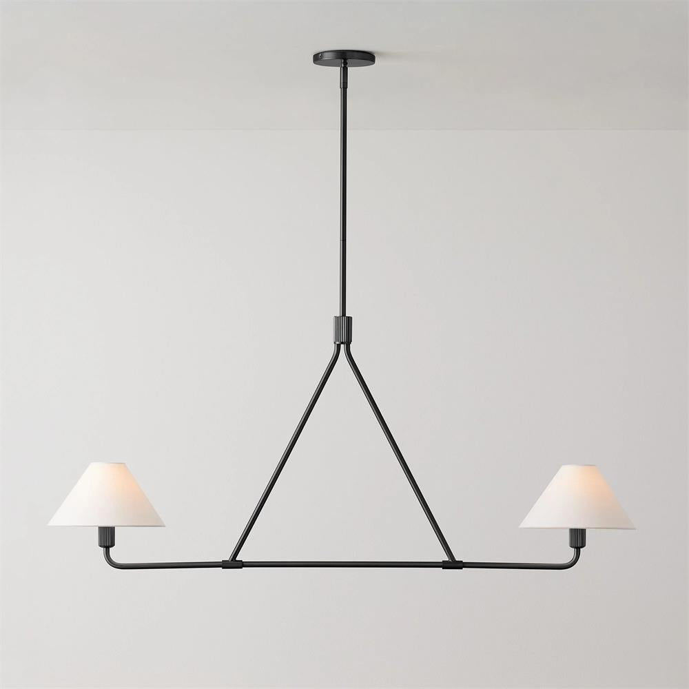 Aurora Chandelier Cone Shade Minimalist - Lamp Outdoor