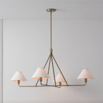 Aurora Chandelier Cone Shade Minimalist - Lamp Outdoor
