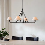 Aurora Chandelier Cone Shade Minimalist - Lamp Outdoor