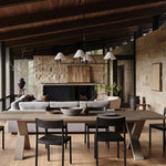 Aurora Chandelier Cone Shade Minimalist - Lamp Outdoor