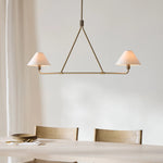 Aurora Chandelier Cone Shade Minimalist - Lamp Outdoor