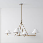 Aurora Chandelier Cone Shade Minimalist - Lamp Outdoor