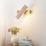 Esorora Rectangular Travertine Wall Light - Lamp Outdoor