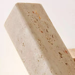Esorora Rectangular Travertine Wall Light - Lamp Outdoor