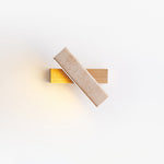 Esorora Rectangular Travertine Wall Light - Lamp Outdoor