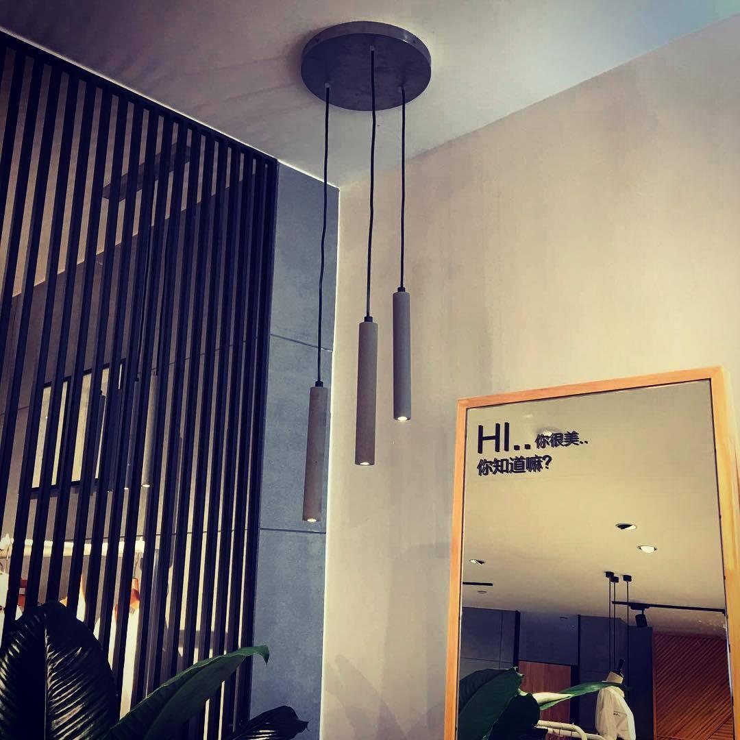 Bang Concrete Pendants Light - Lamp Outdoor
