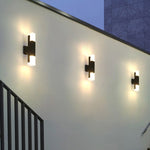 Ray Modern Rectangular Metal Outdoor Wall Lamp - Lamp Outdoor