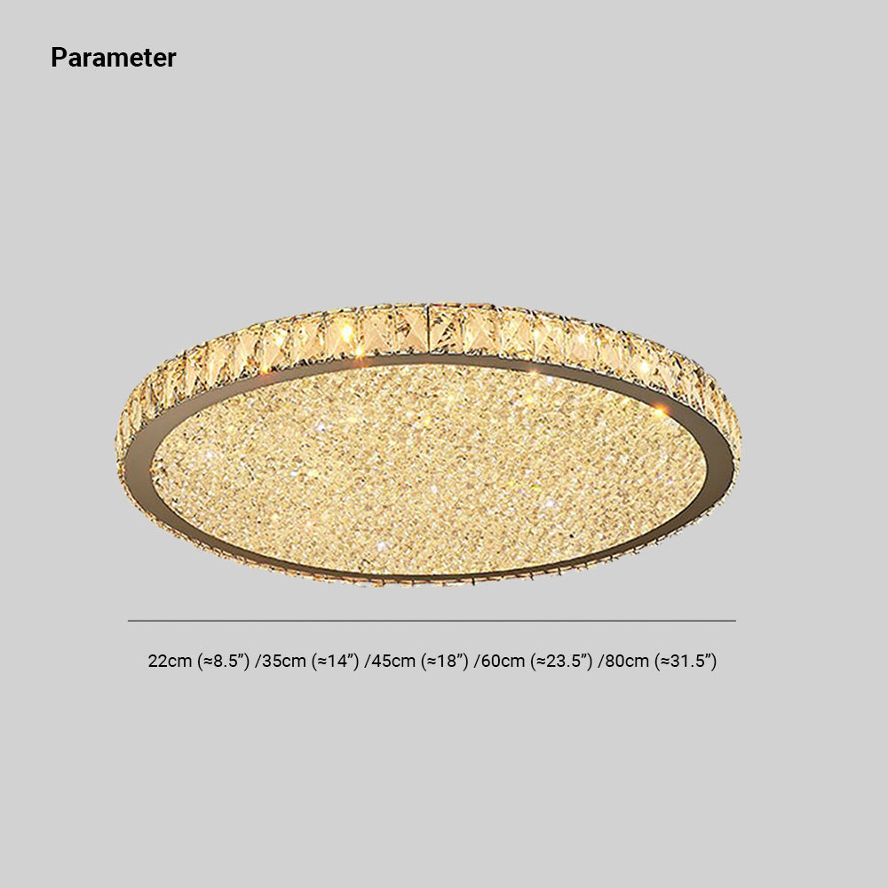 Eliza Luxury Crystal Ceiling Light - Lamp Outdoor