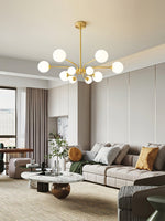 Aurora Chandelier Globe Arm Modern - Lamp Outdoor