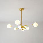 Aurora Chandelier Globe Arm Modern - Lamp Outdoor
