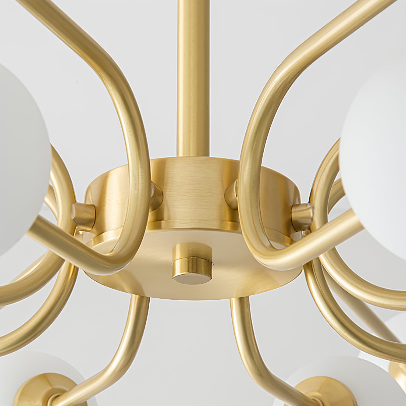 Aurora Chandelier Globe Arm Modern - Lamp Outdoor