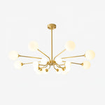 Aurora Chandelier Globe Arm Modern - Lamp Outdoor