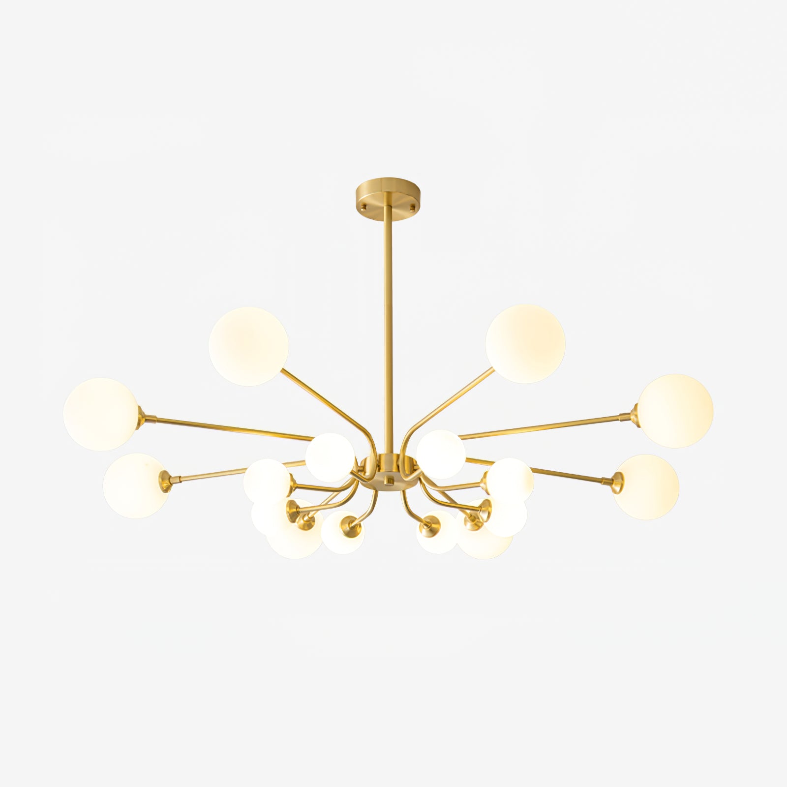 Aurora Chandelier Globe Arm Modern - Lamp Outdoor