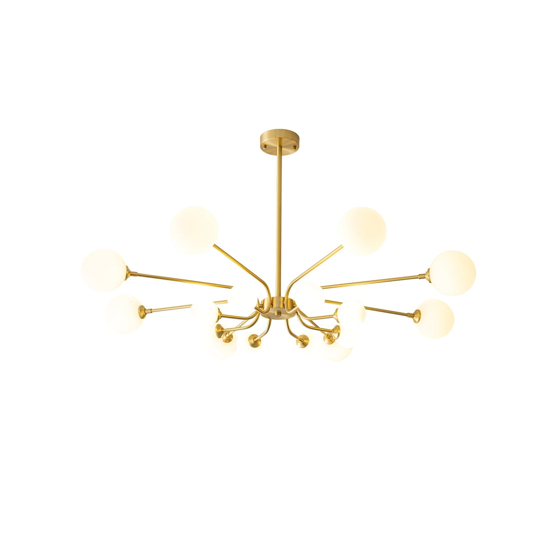 Aurora Chandelier Globe Arm Modern - Lamp Outdoor