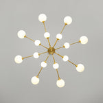 Aurora Chandelier Globe Arm Modern - Lamp Outdoor