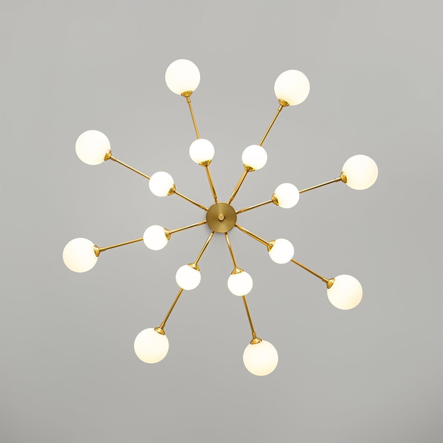 Aurora Chandelier Globe Arm Modern - Lamp Outdoor